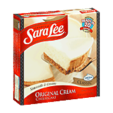 Sara Lee Classic original cream cheesecake Left Picture